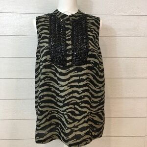 Michael Kors Beaded Top